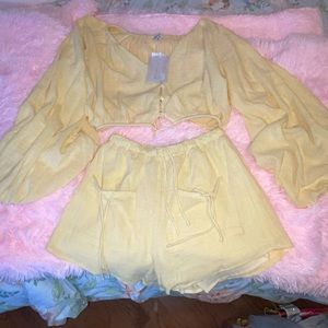Sabo skirt set top small bottoms small